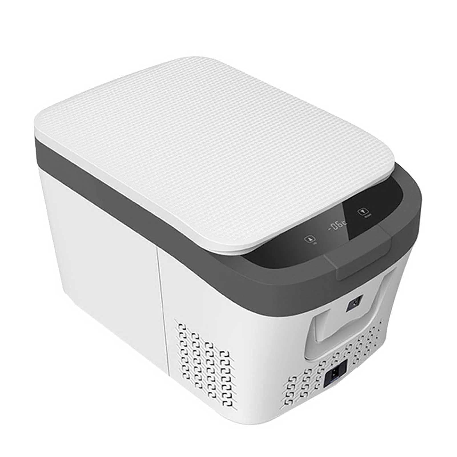 Przenośna lodówka z zamrażarką samochodową 12/24 V Mini lodówka samochodowa 25L Kompaktowa lodówka na kemping, podróże, wędkarstwo, na zewnątrz