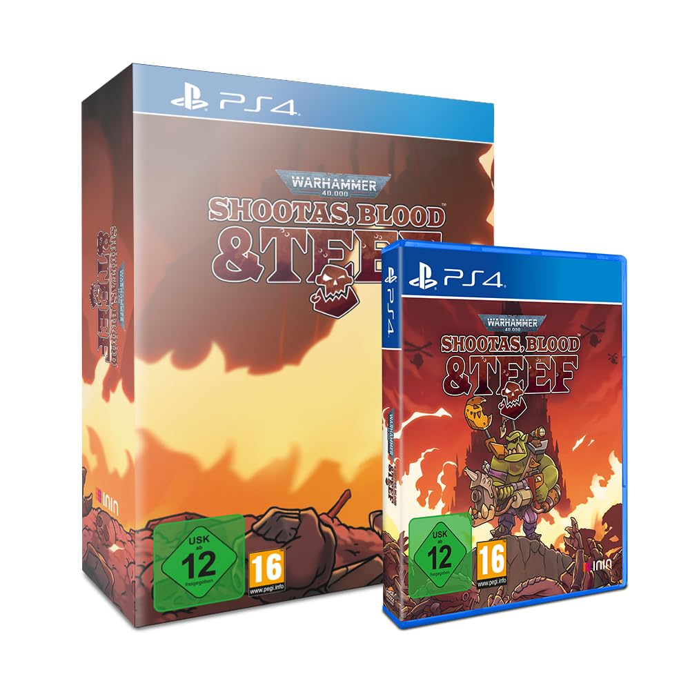 Warhammer 40,000: Shootas, Blood and Teef Collector’s Edition (PlayStation 4) - LIMITÉE
