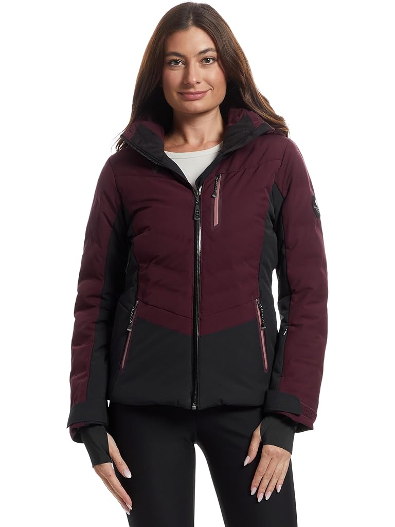 Burgundy Obermeyer Cosima Down Jacket