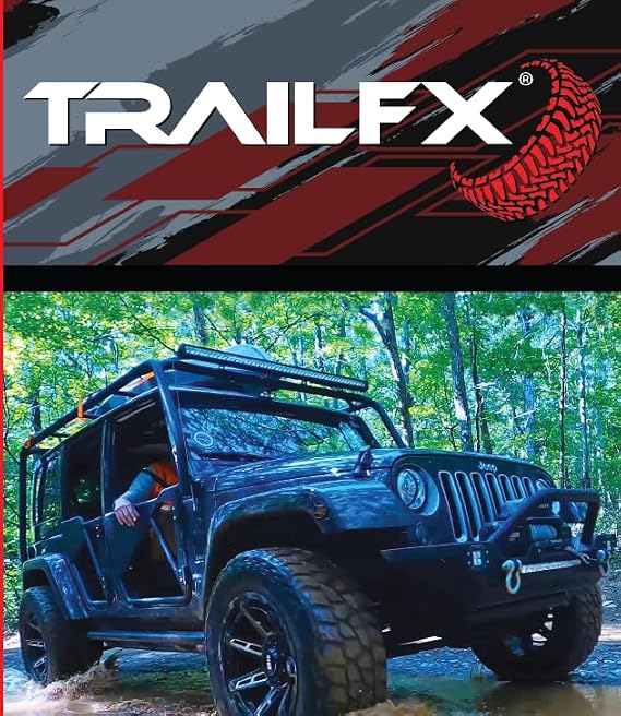 TrailFX Side Mount Tool Box Single Lid with Struts Polished 16-Gauge Diamond Tread Aluminum 3 Cubic Foot 48 Length x 11-1/4 Width x 11 Height Bright Finish TrailFX 160481