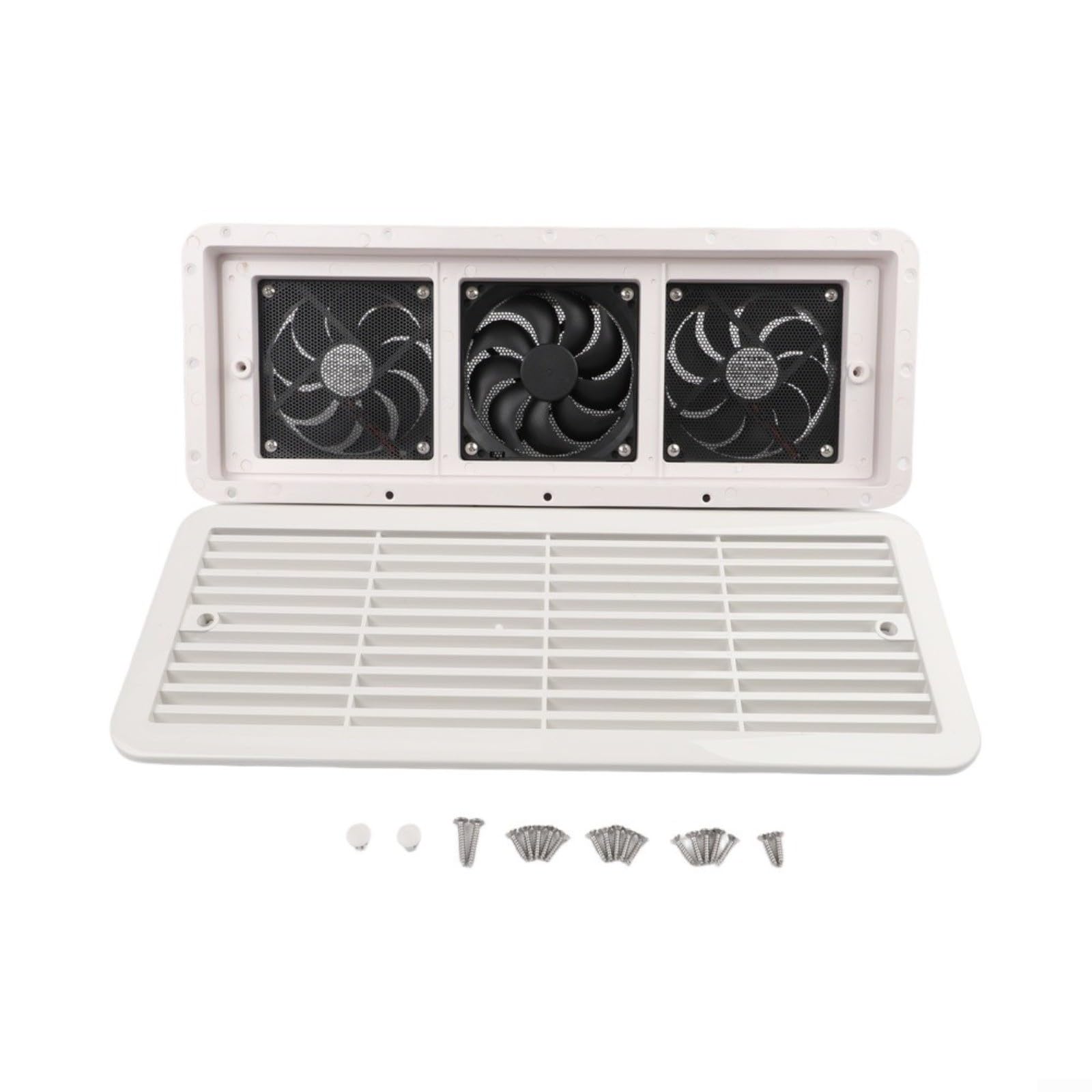 Kühlschranklüfter 12V ABS Für Wohnmobil 3 Ventilatoren UV-Schutz