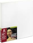 Ampersand Art Supply Bois Gesso Art Panneau de peinture: Toile Texture, Berceau de 3/4 pouces, 12" x 16"