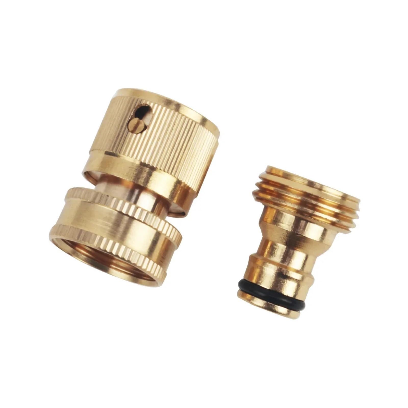 Adattatore per tubo da giardino 3/4 '' connettore rapido Water Stop raccordo filo rame rubinetto accoppiamento irrigazione