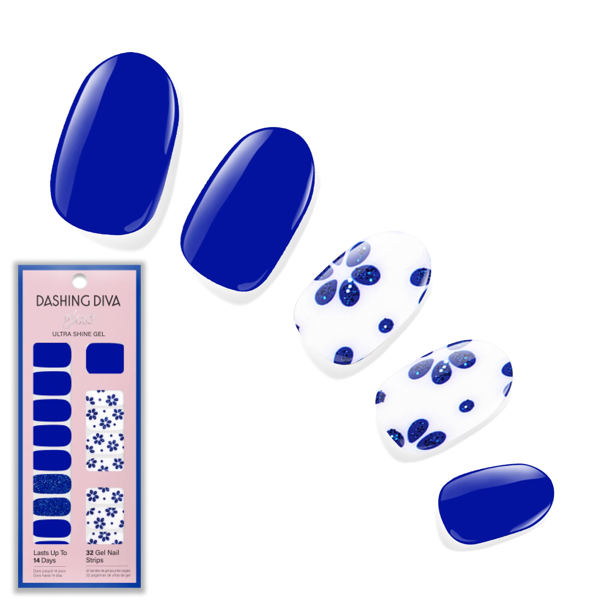 Dashing Diva Gloss Nail Strips - Lavender Dreams -16