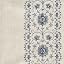 Floral| Blue on Beige