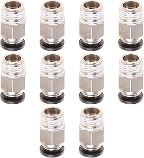 OPRIX 634A 10PCS PC4 M10 Pneumatic Connectors 3D Printer Easy To Install & Removed Kits