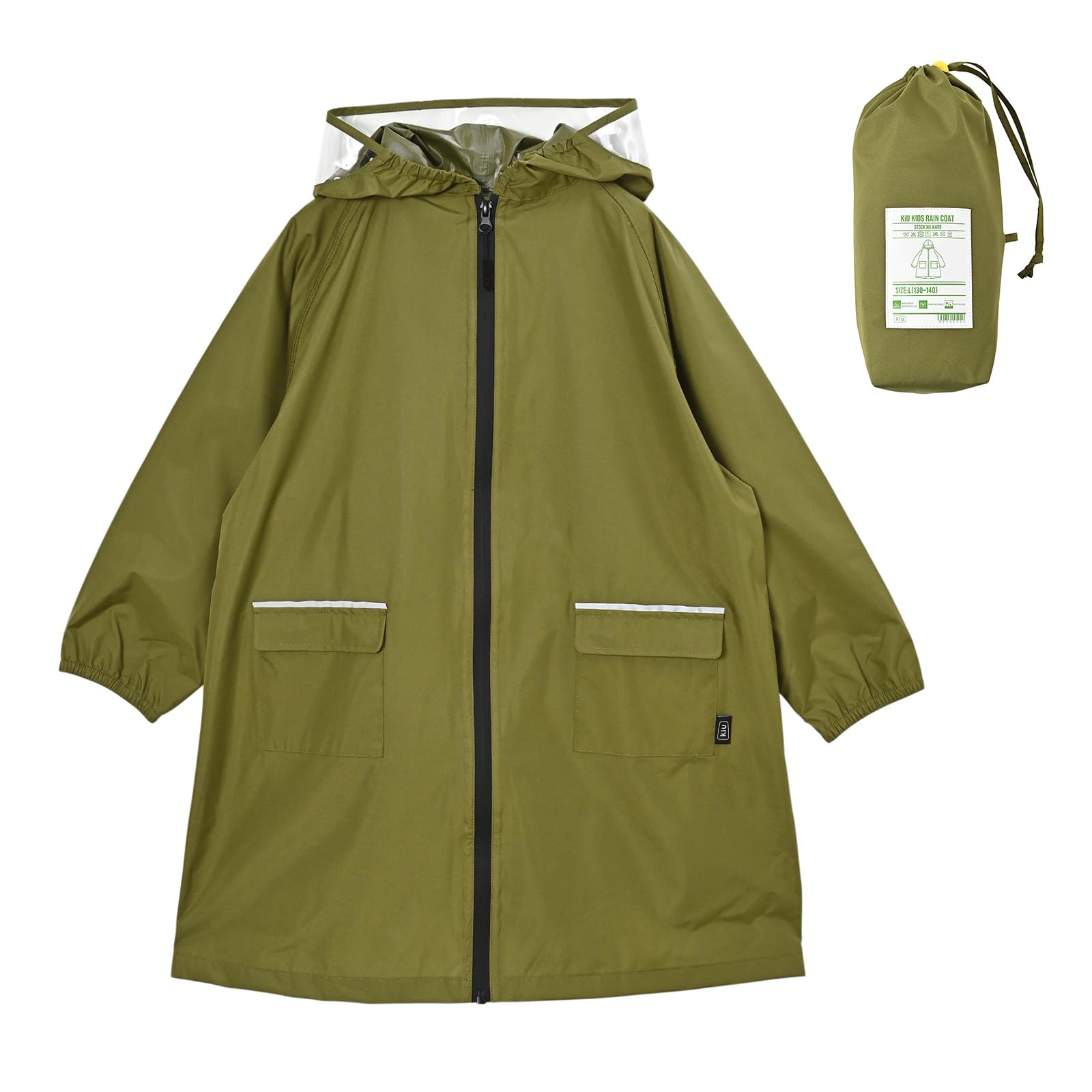 Amazon.co.jp: [キウ] キッズレインコート KIDS RAIN COAT 防水