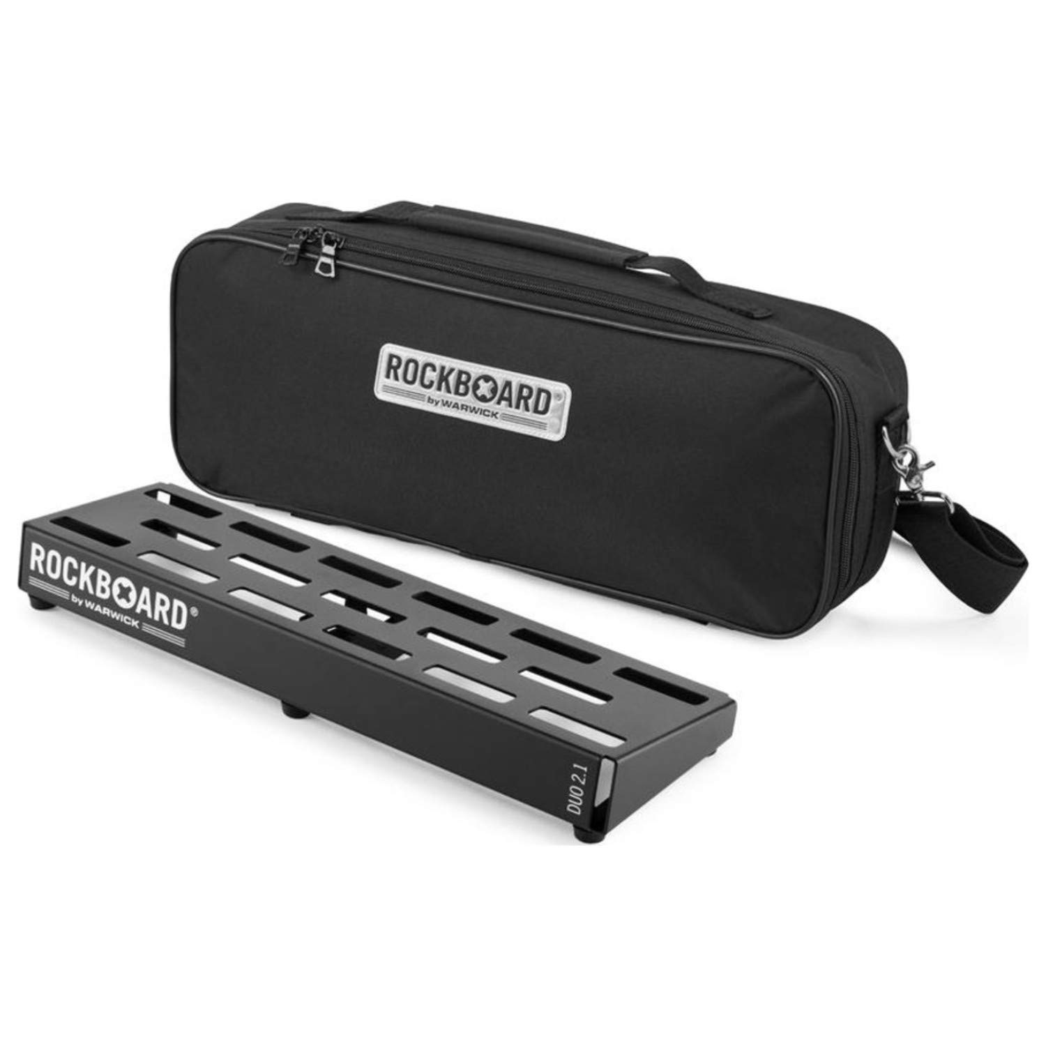 RockBoard DUO 2.1 Pedalboard with Gig Bag