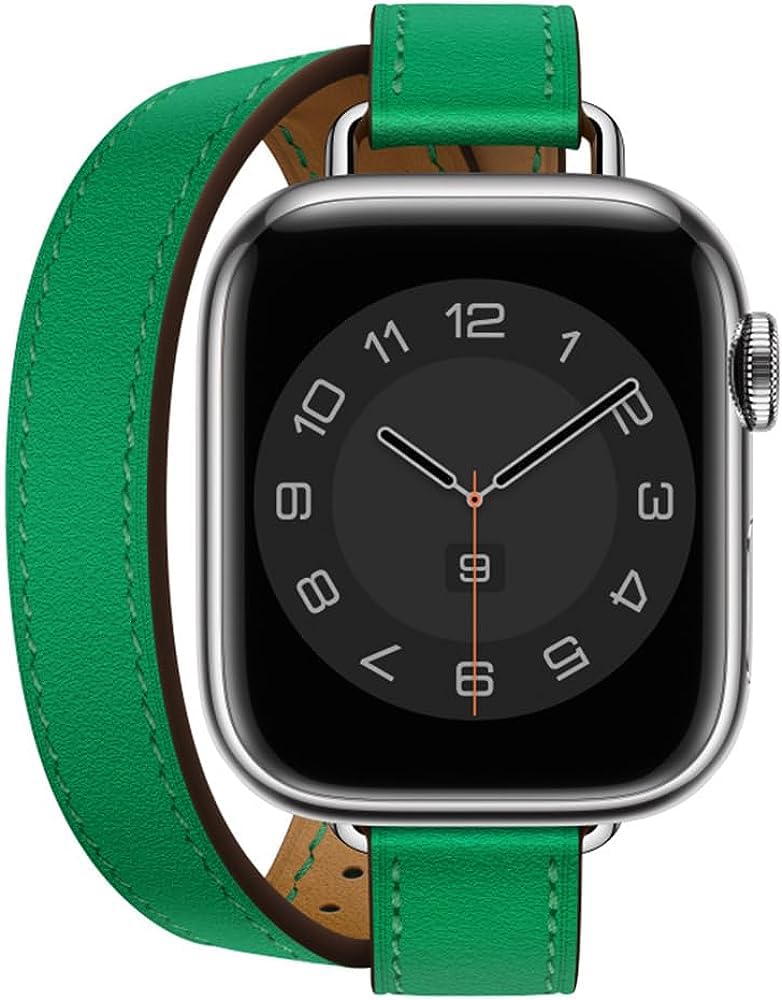 Apple Watch エルメス ホワイト 二重 アップルウォッチ バンド二重巻き,Compatible with Apple Watch