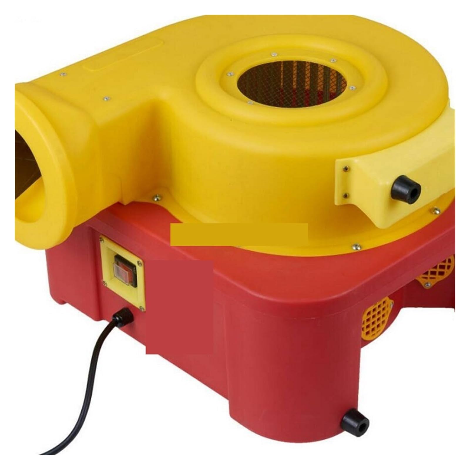 Ventilatore Centrifugo, 1100/1500W Piccolo ventilatore elettrico di scarico della polvere, ventilatore centrifugo modello gonfiabile, pompa dell'aeratore(1100W)