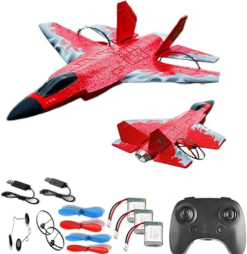 Miniatura 5 de Avión RC, aviones planeadores de control remoto, Su-27 listo para volar, avión de control remoto de 2 canales de 2.4 GHZ, con equilibrio automático,