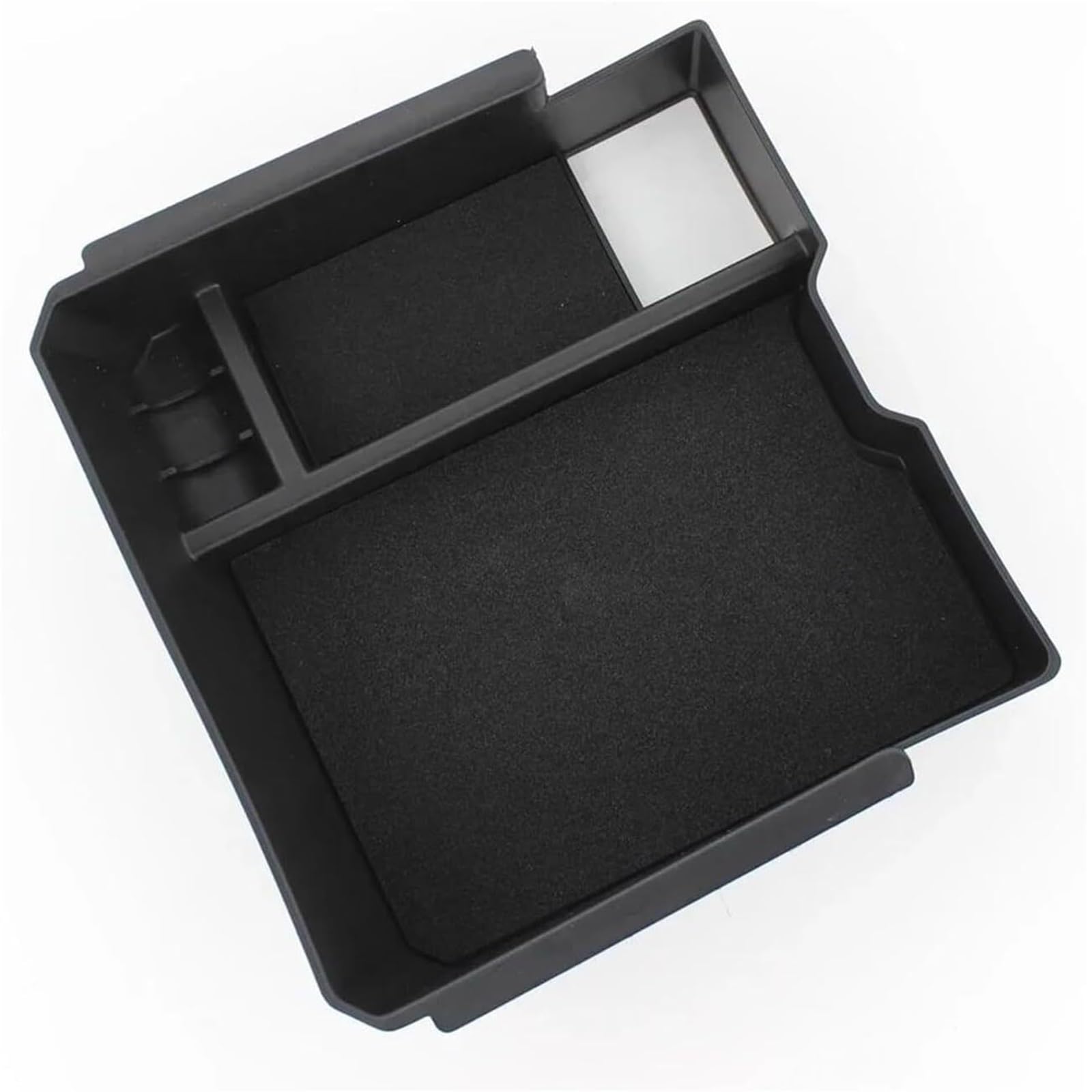 Drezzo Car Center Console Cover Car Stowing Tidying Container Holder Organizer Accessories Armrest Box(Sponge Pad)