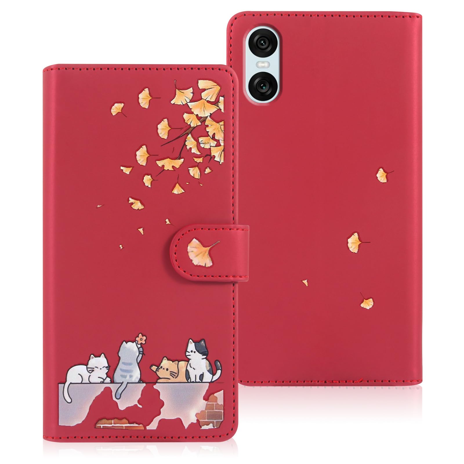 Amazon.co.jp: Reddylin 対応 Xperia 10 VI ケース 手帳型