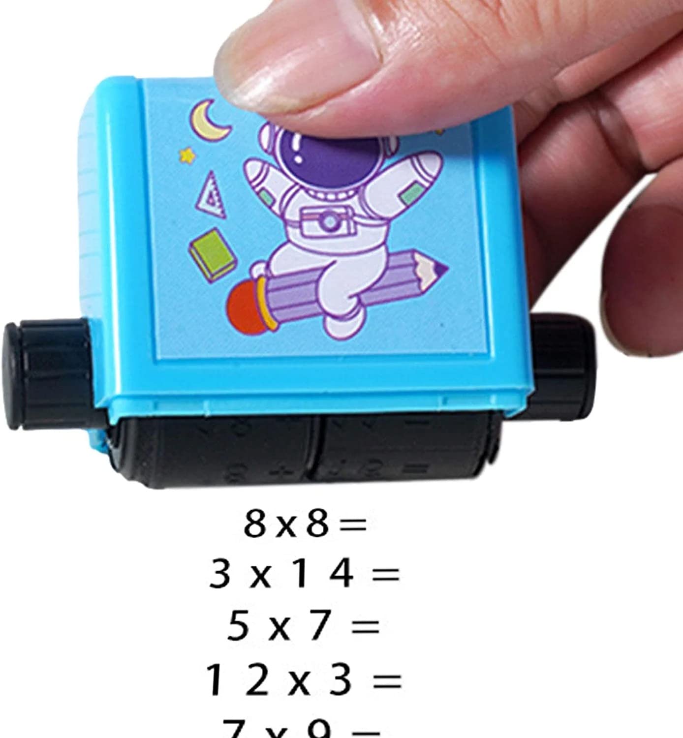 LIMBANI BROTHERS Stamps for Kids,Roller Design Teaching Stamp,Math Equation Stamps Practice Tools for Kids(Stamp + Ink Bottle) (Multiplication) (B0CK679CB7) Amazon Price History, Amazon Price Tracker