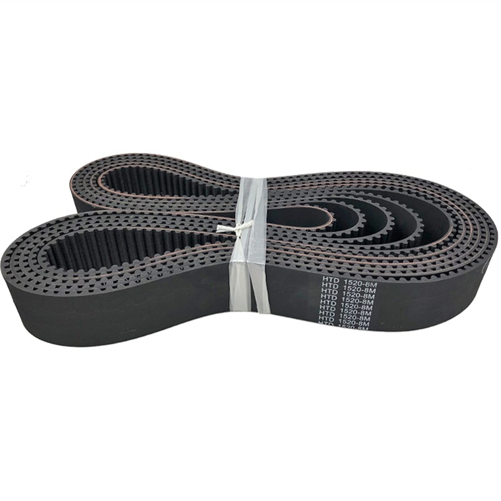 HTD Belts 1520-8M-40, Width 35/40/50/55/60/70mm, C=1520mm, Arc Tooth, HTD8M Closed-Loop Rubber Synchronous Belt, Fiberglass Core, 190 Teeth Replacement parts ( Length : 1520-8M , Width : WIDTH 40MM )