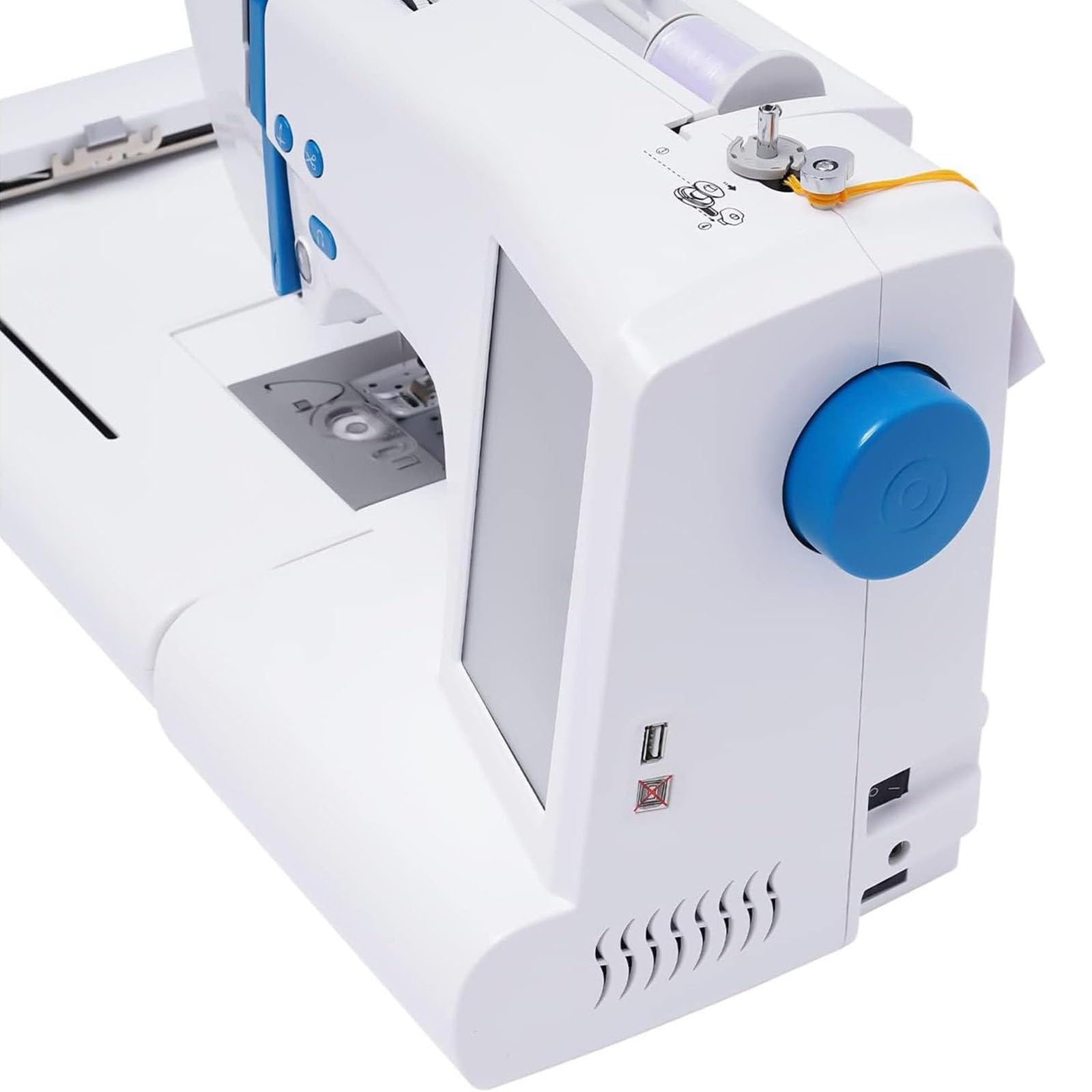 PixCy Macchina da Ricamo Computerizzata per Abbigliamento, 4 "X 9,2" di Grandi Dimensioni di Ricamo, Touchscreen LCD da 7 '' per Uso Domestico, Macchina da Cucito Automatico