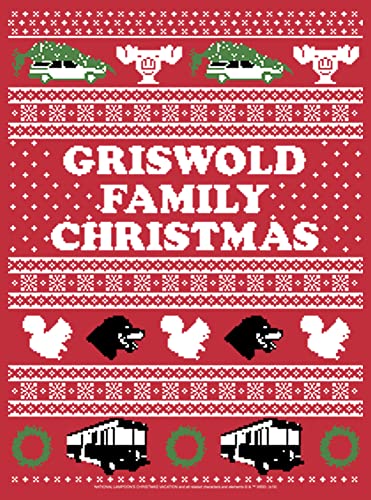 Fifth Sun National Lampoon's Vacation Griswold Family Christmas Ugly Sweater Mens Pullover Crew Fleece2