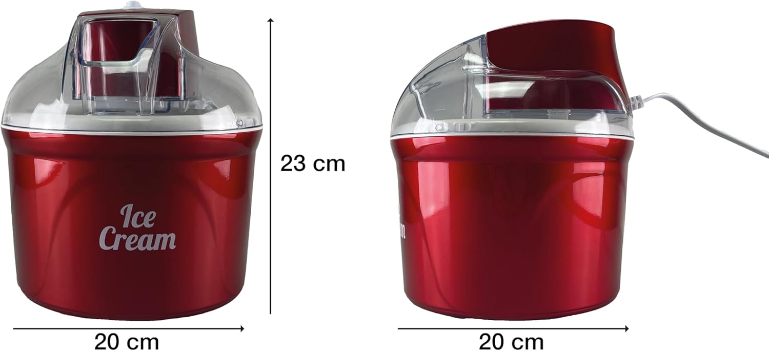Dimensions of BEPER P102GEL002 Ice Cream Maker