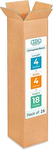Miniatura 265 de Cajas para envío IDL Packaging - B-1266-5 de cartón corrugado, tamaño pequeño, de 12 pulgadas de largo x 6 pulgadas de ancho x 6 pulgadas de alto