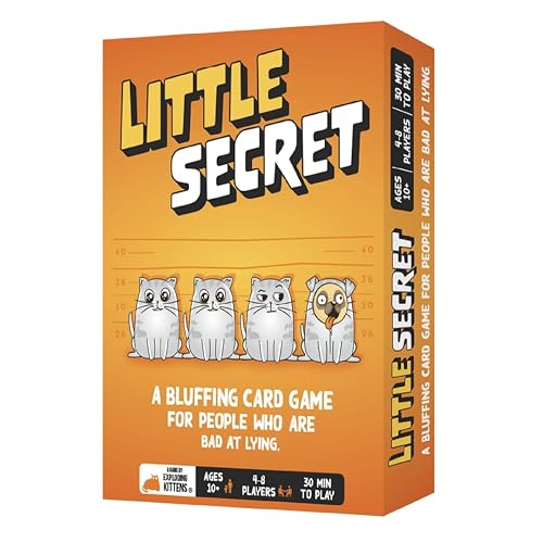 Little Secret | Bluffing Board Game for Family and Friends