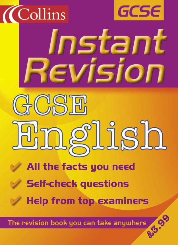 Buy Instant Revision – GCSE English (Instant Revision S.) — BookShops.in