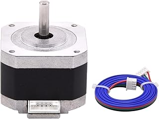 Cregrant3D Ender 3 Stepper Motor with Cable, 42-40, 2 Phase 1A 1.8 Degree 0.4N.M, Stepping Motor for Creality Printer Extruder, Compatible with CR-10 Ender-3 Ender 3 pro Ender 3 v2