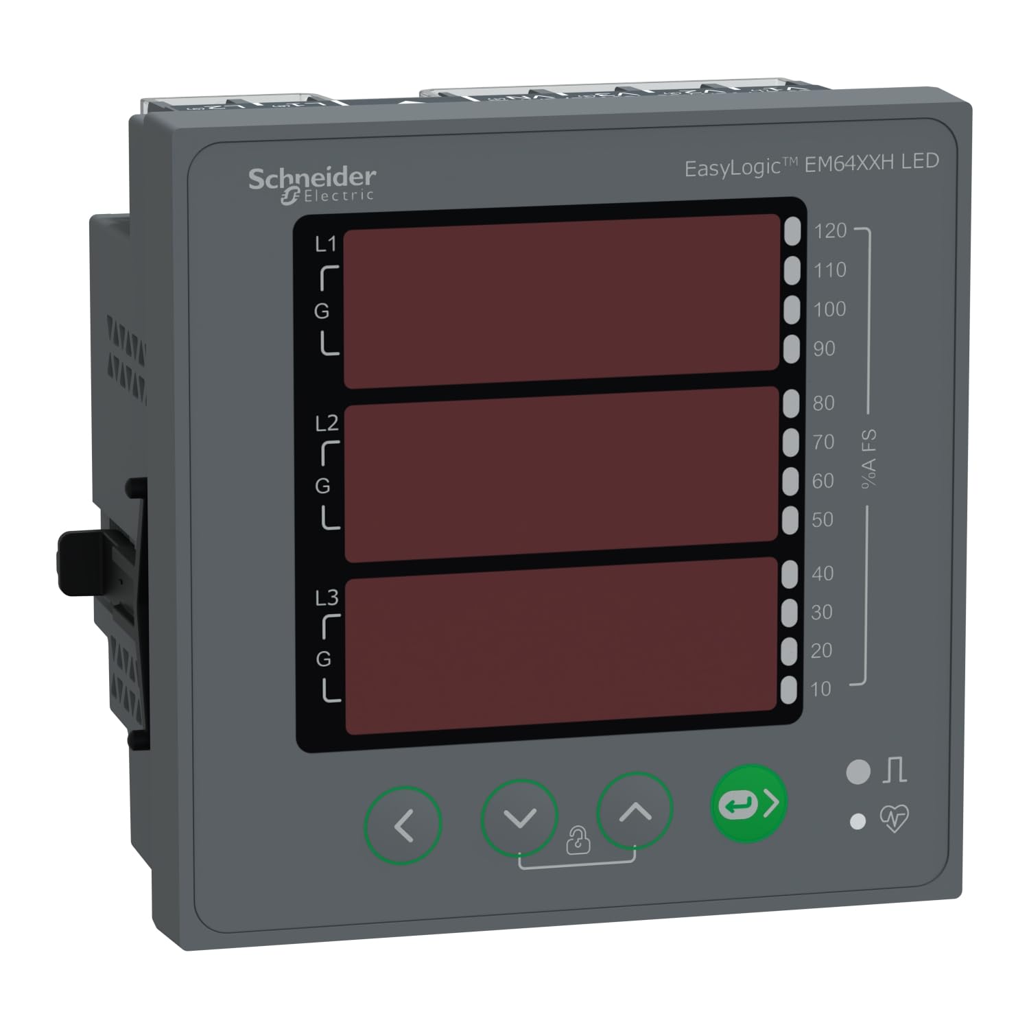Schneider Electric Energy Meter EasyLogic EM6433H with Amps and Power parameter Class 0.5S RS485 - METSEEM6433HCL05RS-image-42