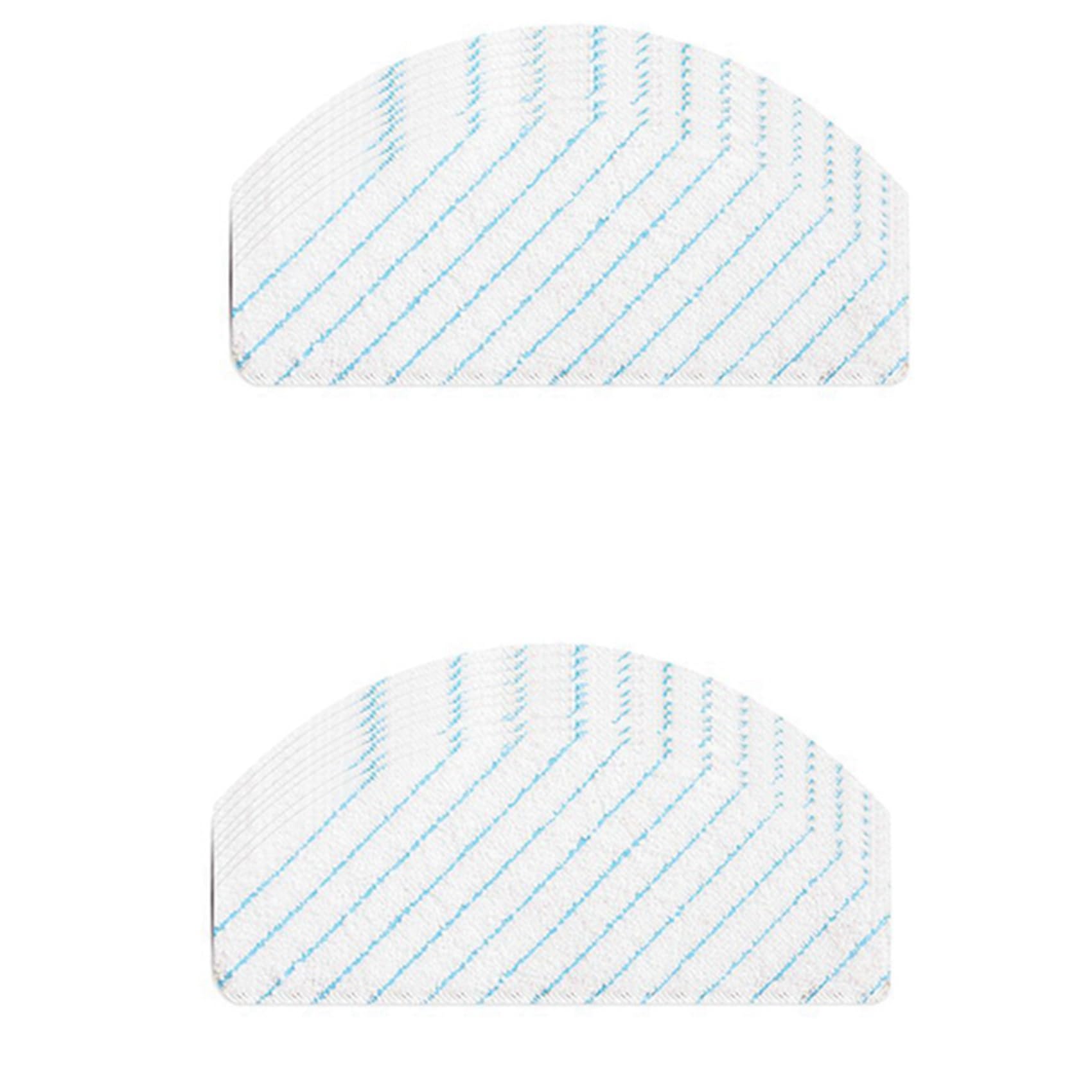 Hndhbfgrt 50 Pcs Disposable Microfiber Mopping Pads for Robot Vacuum Cleaner OZMO T8 / T8+/ T8 / N8/ N8 Pro/ N8 Pro+