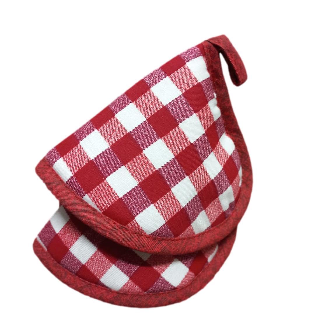 Set 2 Presine A Cappuccio In Cotone 100% - Prodotto Artigianale Toscano - Divertenti E Colorate - Foto 3