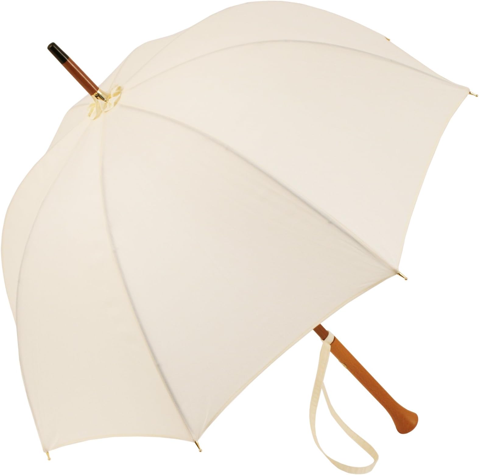 Elise - UVP Cream Deep Domed Sun Umbrella by Pierre Vaux
