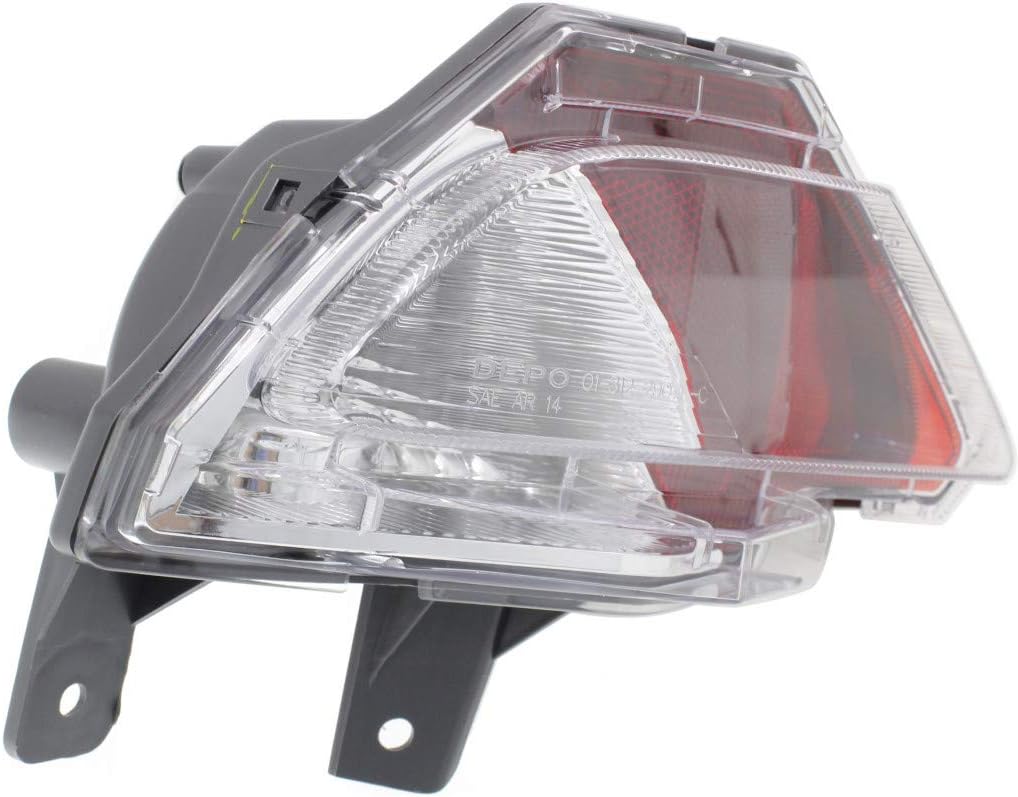 KarParts360 Tail Light For Toyota RAV4 2016 2017 2018 Driver Side | Inner w/Reflector Hybrid Replacement For TO2886105 | 81456-42070