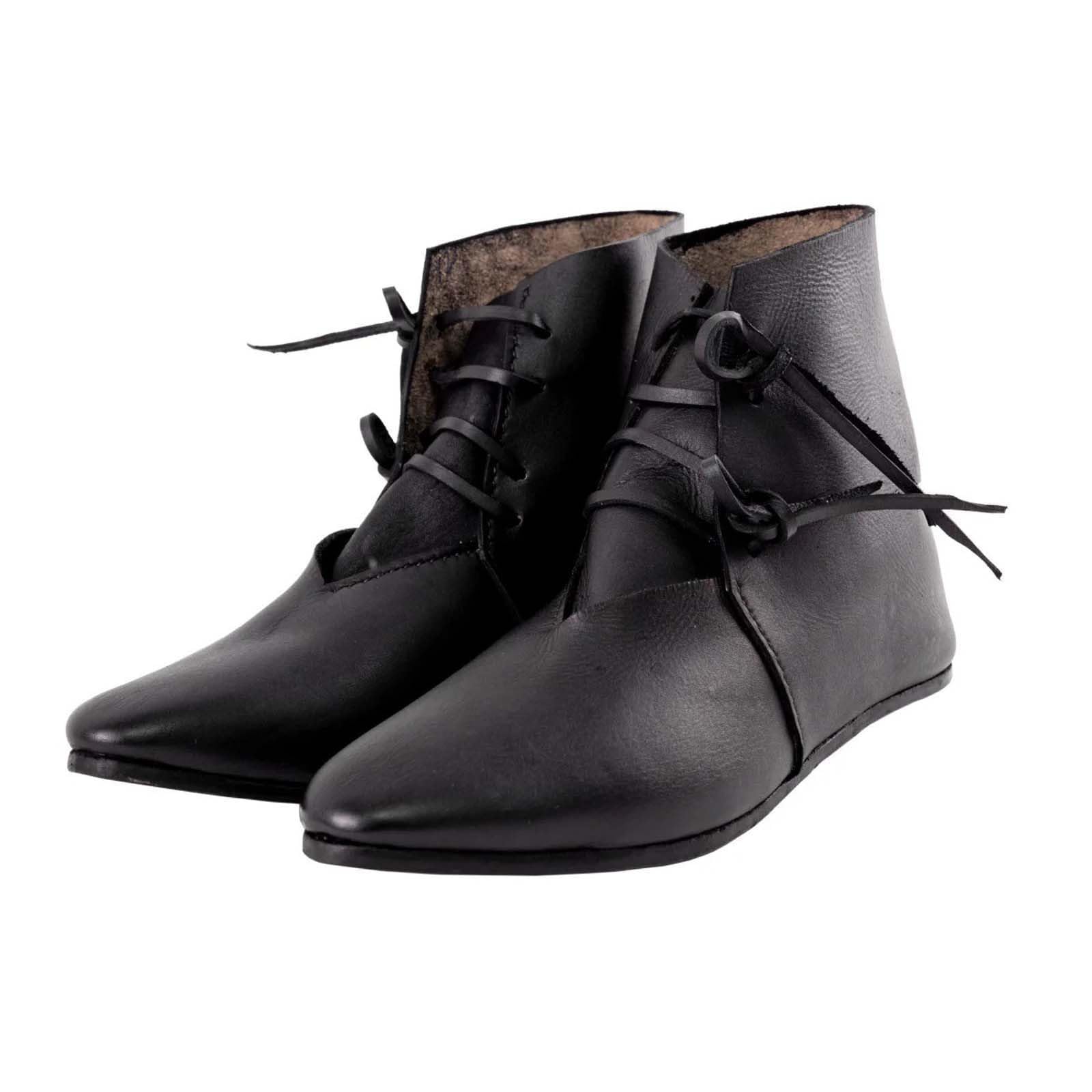 Generisch Stivaletti medievali da uomo stile stivaletti da infilare, casual, tacco basso, comode scarpe da indossare tutti i giorni