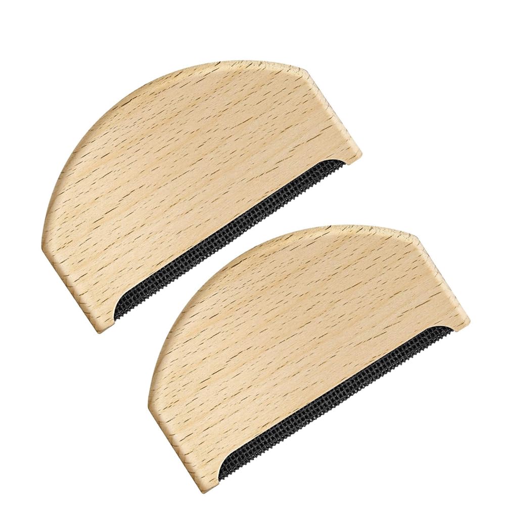 3 Pièces Peigne En Cachemire, Brun Rasoir Peigne Pulls En