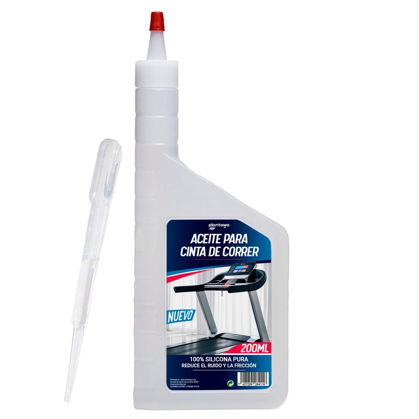 Plantawa Laufbandöl, 2 l, Schmiermittel aus Silikon, ideal für