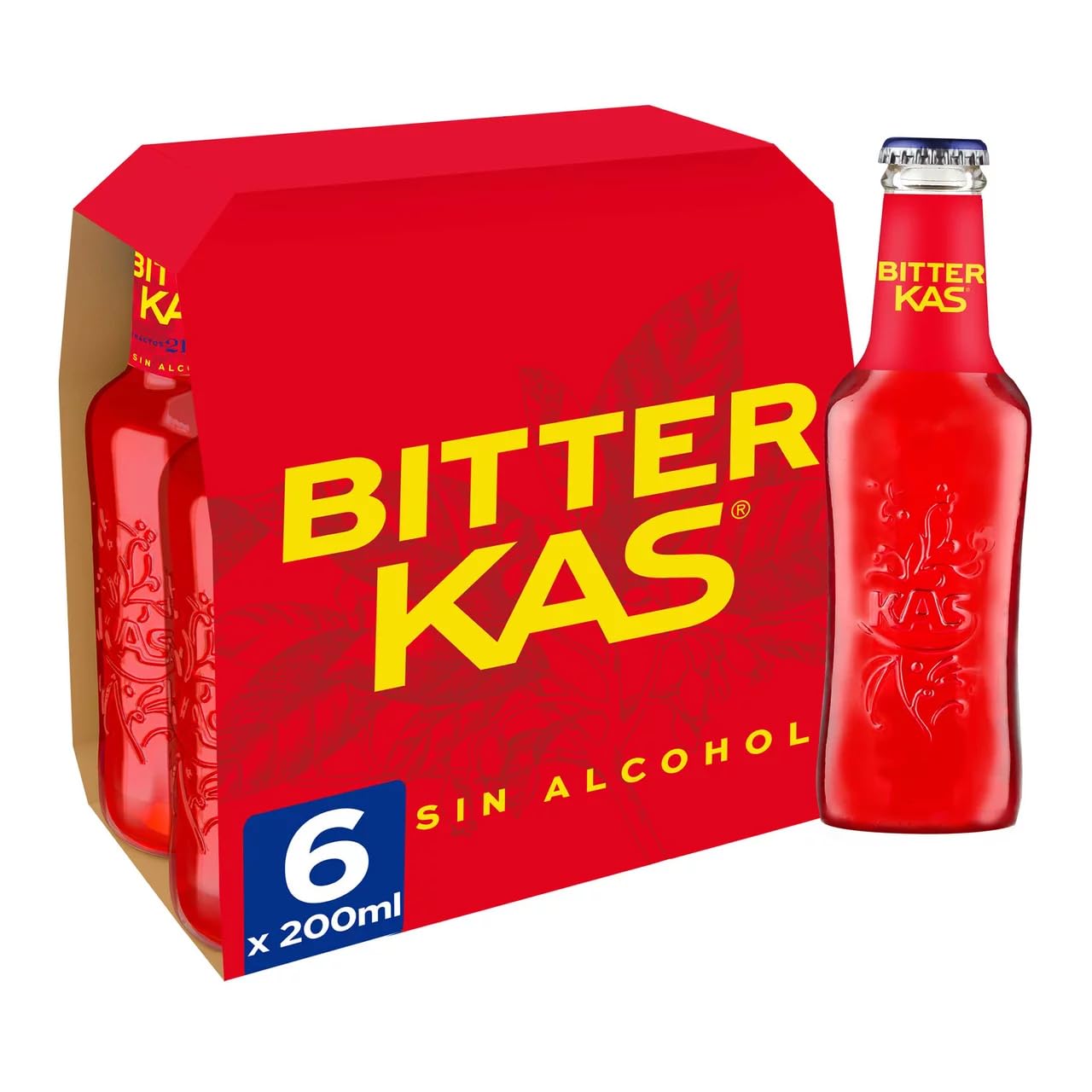 Alkoholfreies Bitter Getränk Flasche 20 cl. 6er Pack