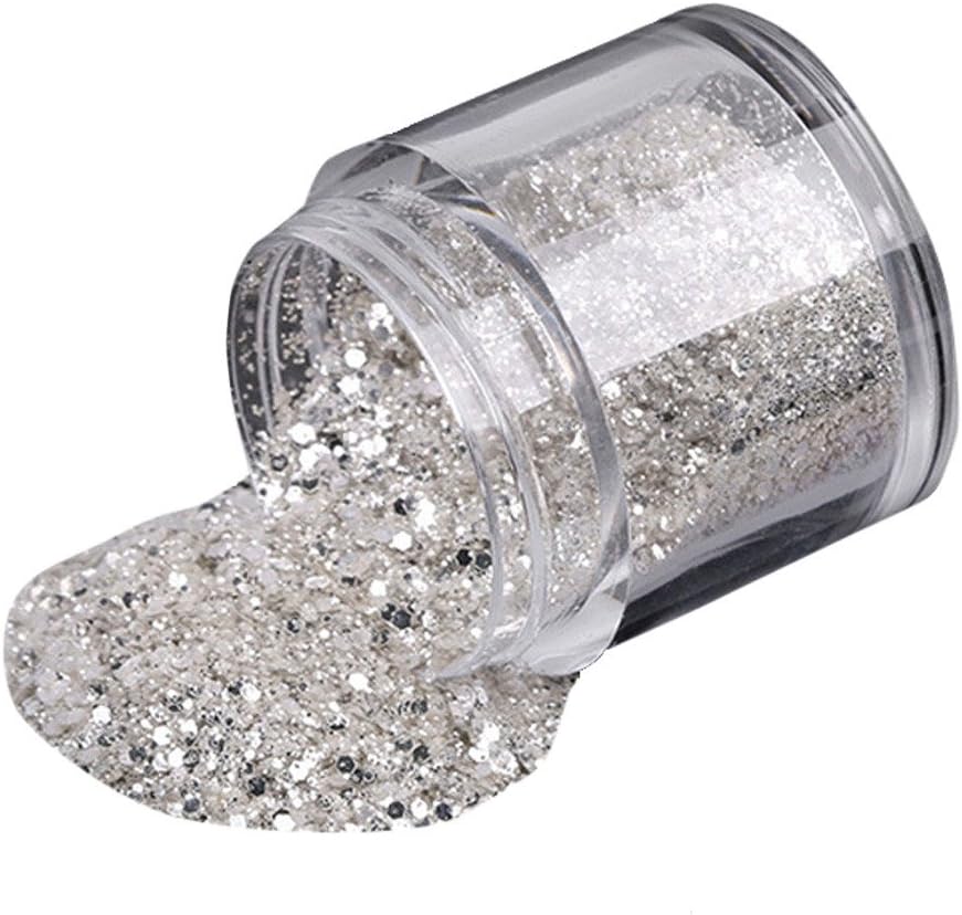 10g/Box Gold Sliver Nail Glitter Powder Shinning Nail Mirror Powder