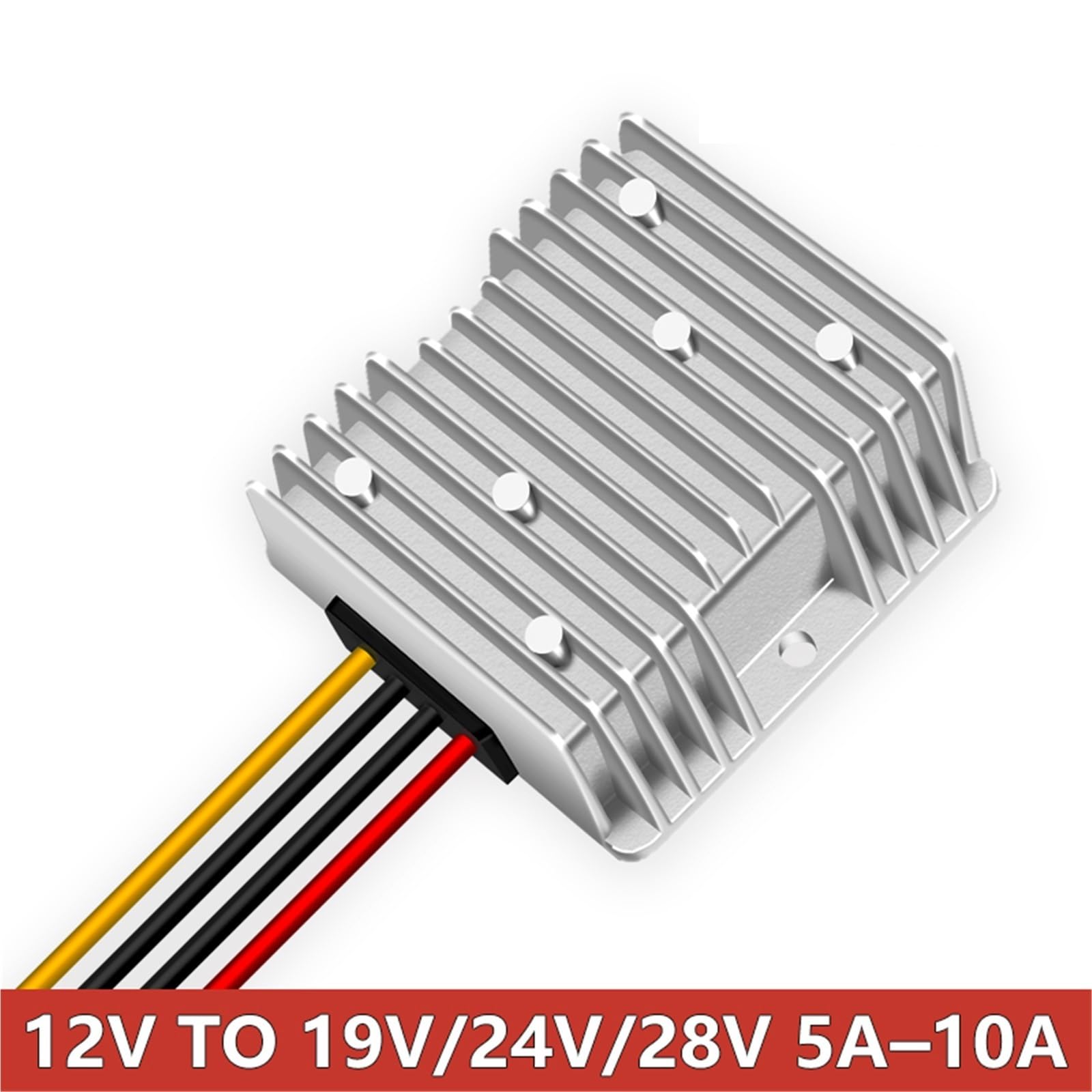 12V to 19V 24V 28V 5A 8A 10A Step-up DC DC Converter 12V-28V Voltage Regulator Boost Car Truck Boat Power Supply(5A,12V_24V)