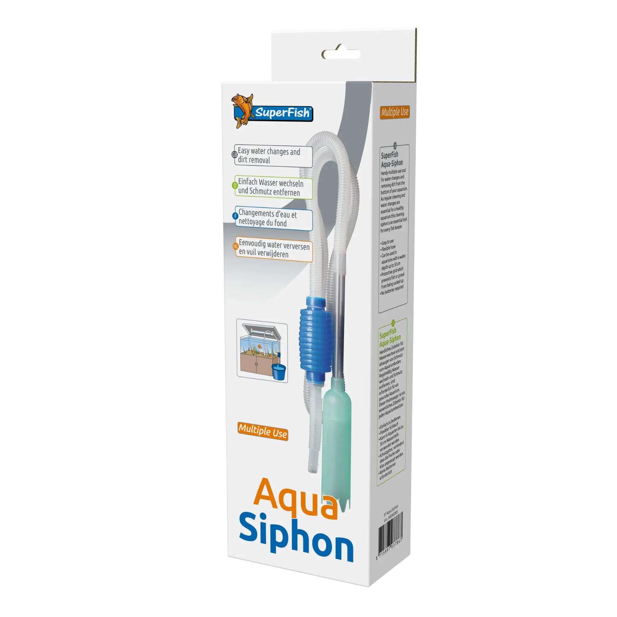 Superfish Aqua Syphon Set, red