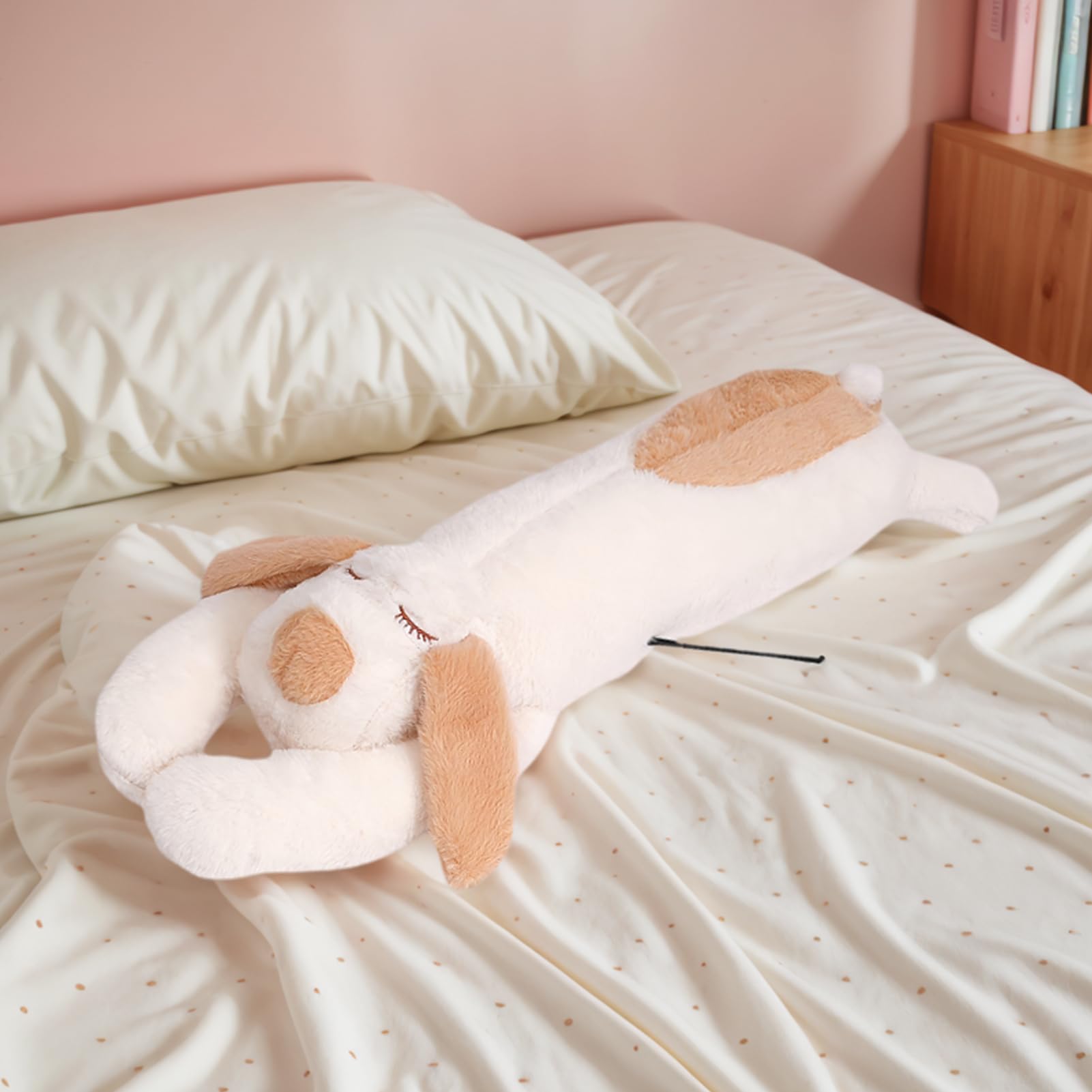 Cuscinetto Riscaldante Peluche Animale Elettrico USB Spegnimento Automatico | Peluche Cane Termico Adatto Sia Per Adulti Ragazze Ragazzi Collo Schiena Spalle Pancia Periodo Natale