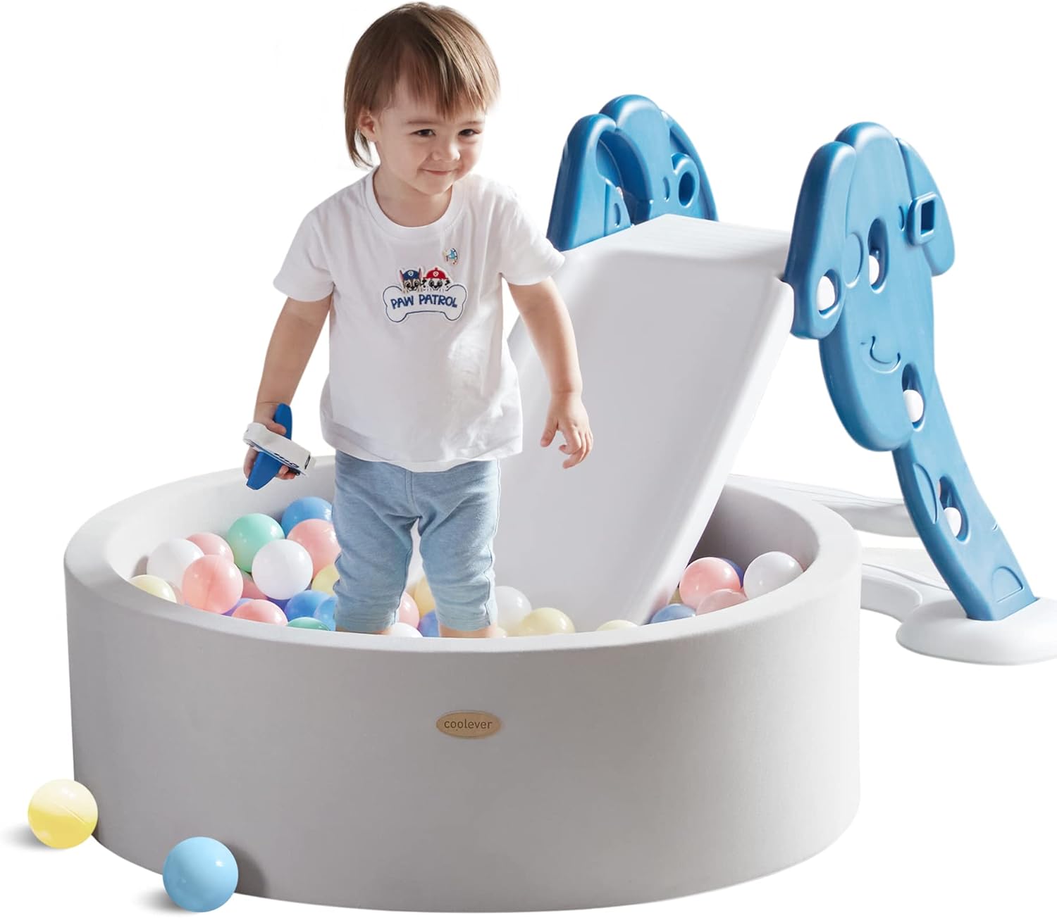 Coolever Foam Ball Pit for Toddlers 13, Soft Memory Foam