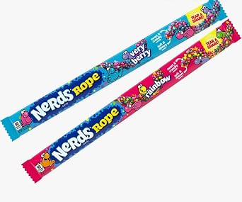 Nerds Rope Candy Variety Pack, 10 Count, 5 Assorted Fruity Flavors