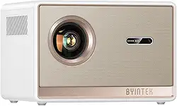 BYINTEK Projetor T5 Max,projetor 4k 1080P Full HD,Foco Automático,WiFi Inteligente e projeção BT 5.0 Android™ TV 11.0 OS(Licensed),Suporte 1000 ANSI Lumens,Para Home theater,camping ao ar livre,festas
