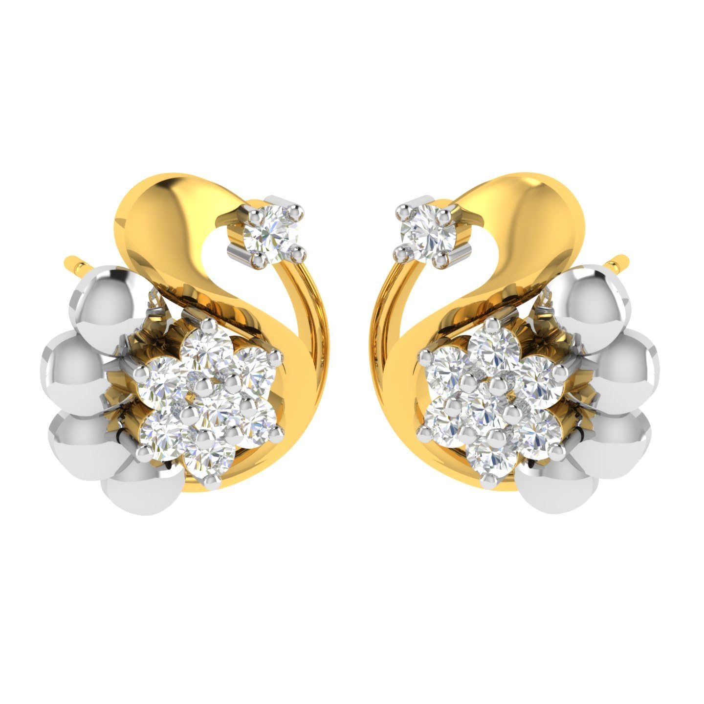 18K (750) Diamond Earring AVE383YA