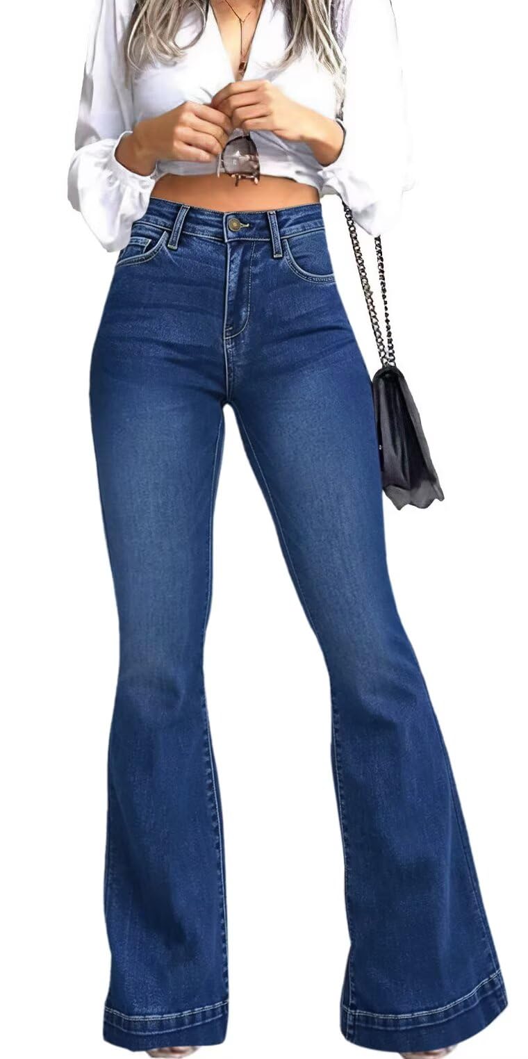 Bell Bottom Jeans for Women High Waisted Flare Jeans for Women Wide Leg Jean Pants