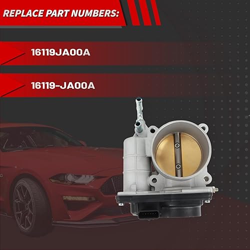 Miniatura 3 de Cuerpo electrónico del acelerador 16119JA00A 16119-JA00A para 2007-2012 Sentra 2.5L, se adapta a 2007-2012 Altima 2.5L, reemplazar OE ‎16119JA00A