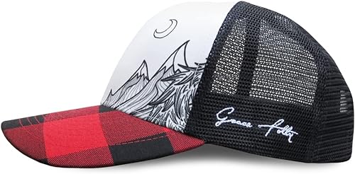 Miniatura 8 de Grace Folly Sombreros de camionero de playa para mujer, gorra de béisbol Snapback para verano
