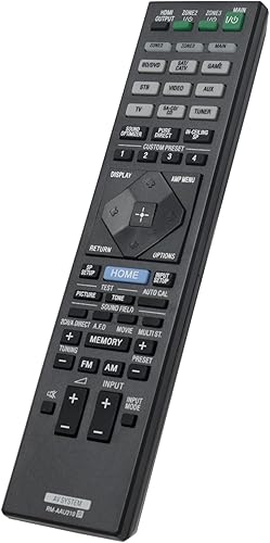 Miniatura 3 de Allimity RM-AAU210 RMAAU210 Control remoto de repuesto compatible con Sony 7.2 canales Home Theater AV receptor STR-ZA1000ES STR-ZA2000ES