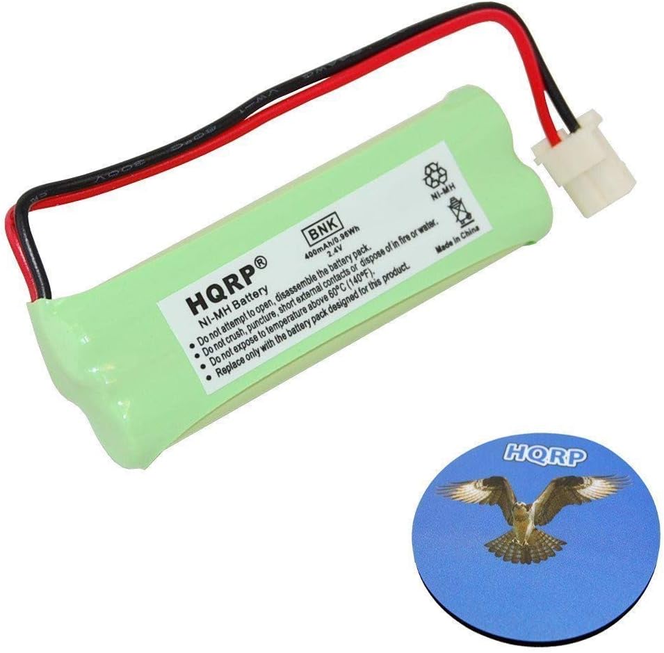 HQRP Cordless Phone Battery Compatible with Vtech BT183482, BT283482