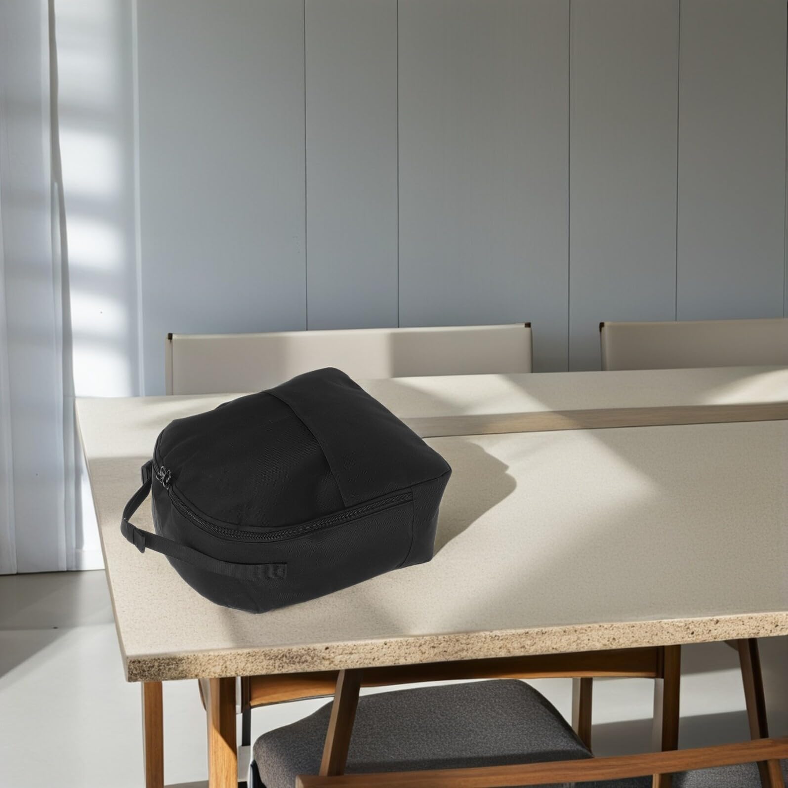 Borsa Porta Ventilatore da Campeggio Piccola in Oxford con Manico Ergonomico Custodia Protettiva Leggera Pieghevole per Trasporto Facile in Viaggio Outdoor e Picnic