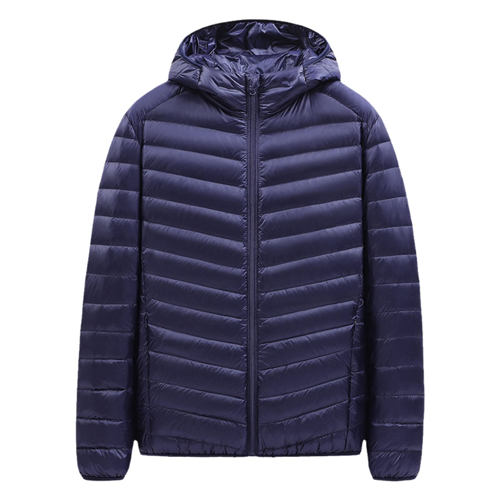 Piumino leggero da uomo ripiegabile acqua e antivento traspirante felpe con cappuccio giù cappotto, Equalizer 2.0 True Balance, X-Large